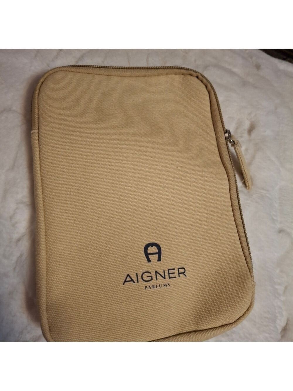 Etienne Aigner Cream Travel Bag